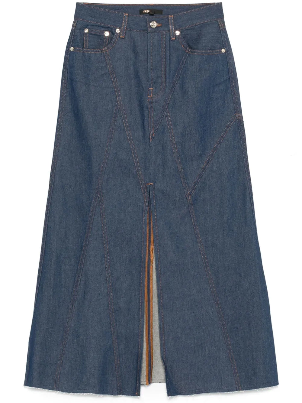 Denim Midi Skirt