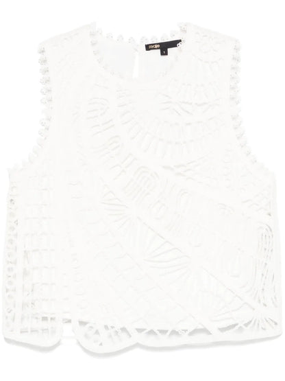 Embroidered Tank Top