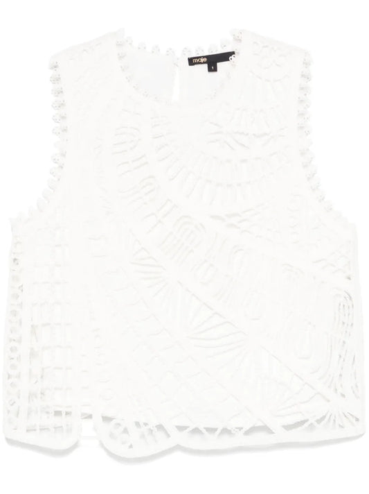 Embroidered Tank Top
