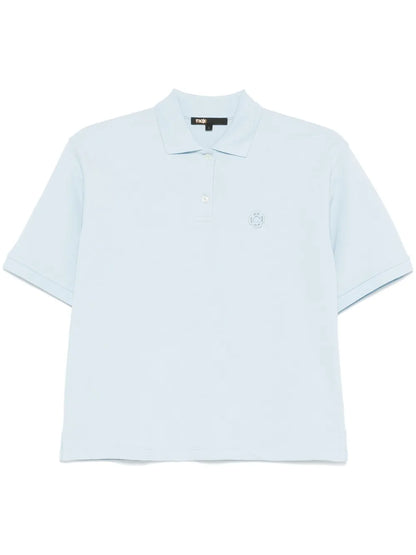 Patch-Detail Polo Top