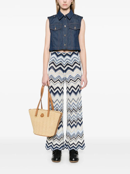 Crochet Flared Trousers