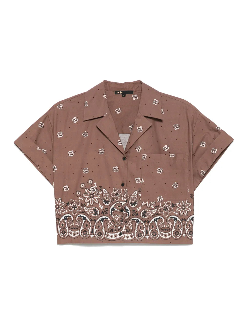 Bandana-Print Shirt