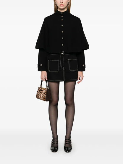 Cape-Effect Cardigan