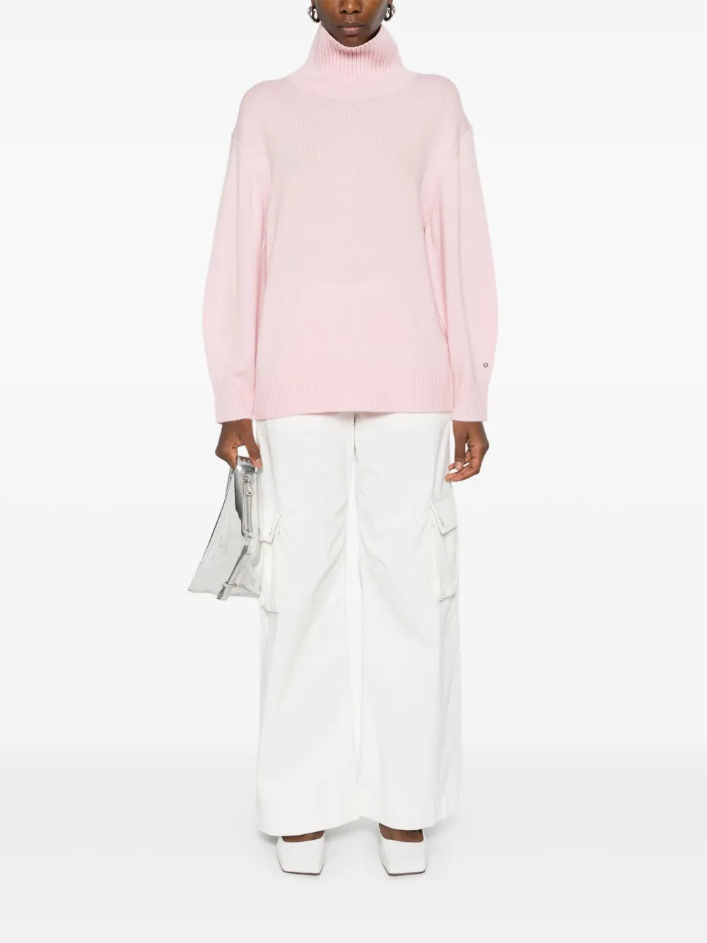 Roll-Neck Wool-Cashmere Jumper