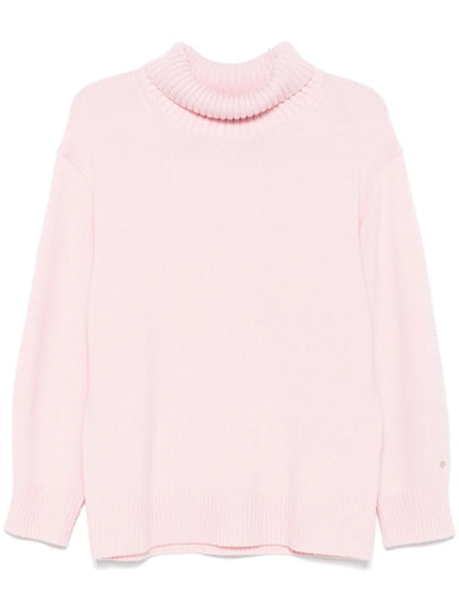 Roll-Neck Wool-Cashmere Jumper