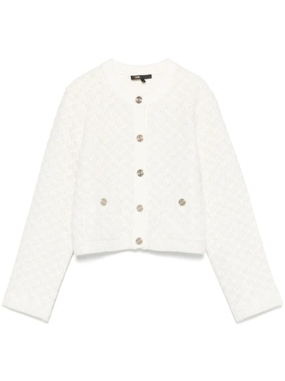 Sequin-Embellished Cardigan