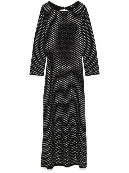 Rhinestoned Maxi Dress
