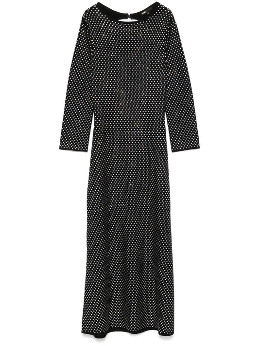 Rhinestoned Maxi Dress