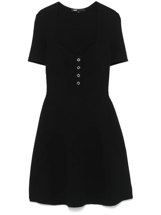 Ribbed Mini Dress