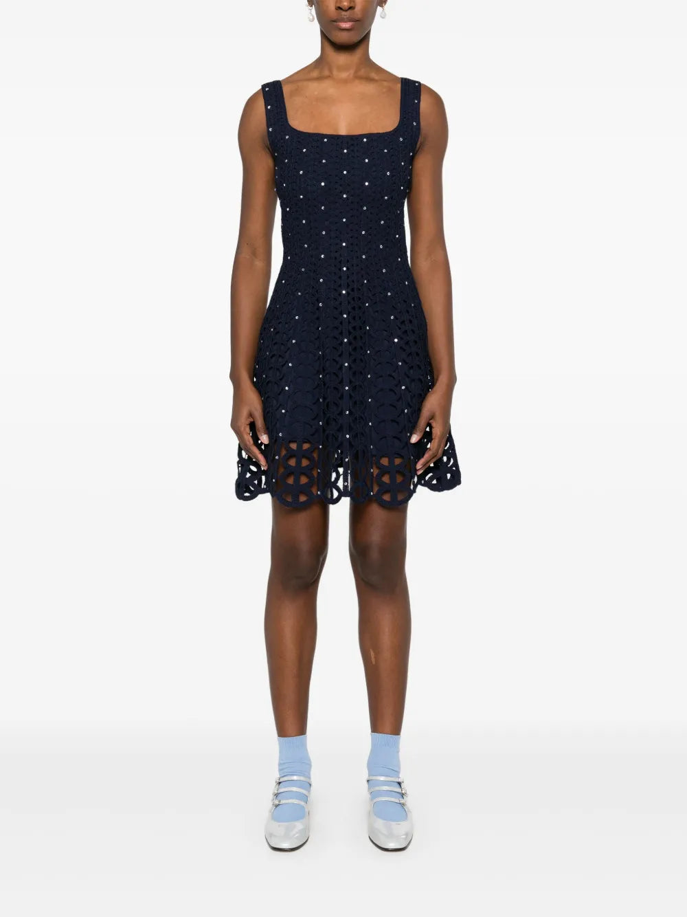 Crochet Mini Dress