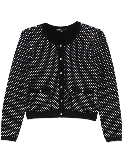 Sequined Cropped Cardigan
