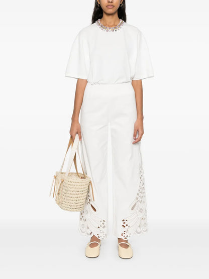Embroidered Trousers