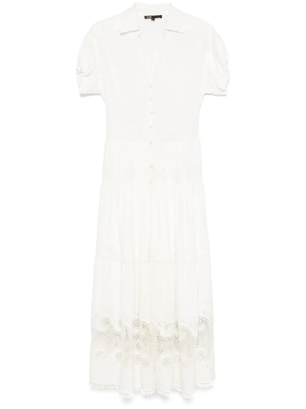 Guipure-Lace Maxi Dress