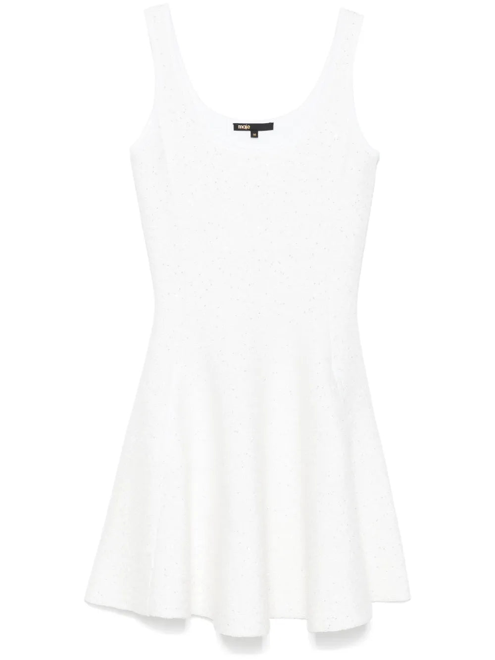 Sequin-Embellished Mini Dress