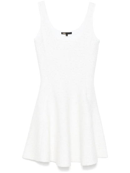Sequin-Embellished Mini Dress