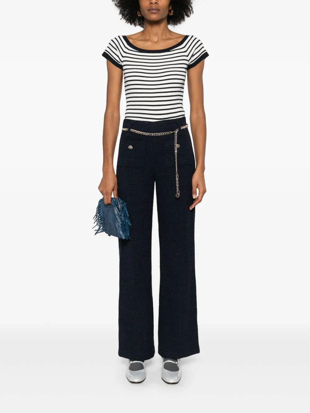 Chain-Belt Trousers