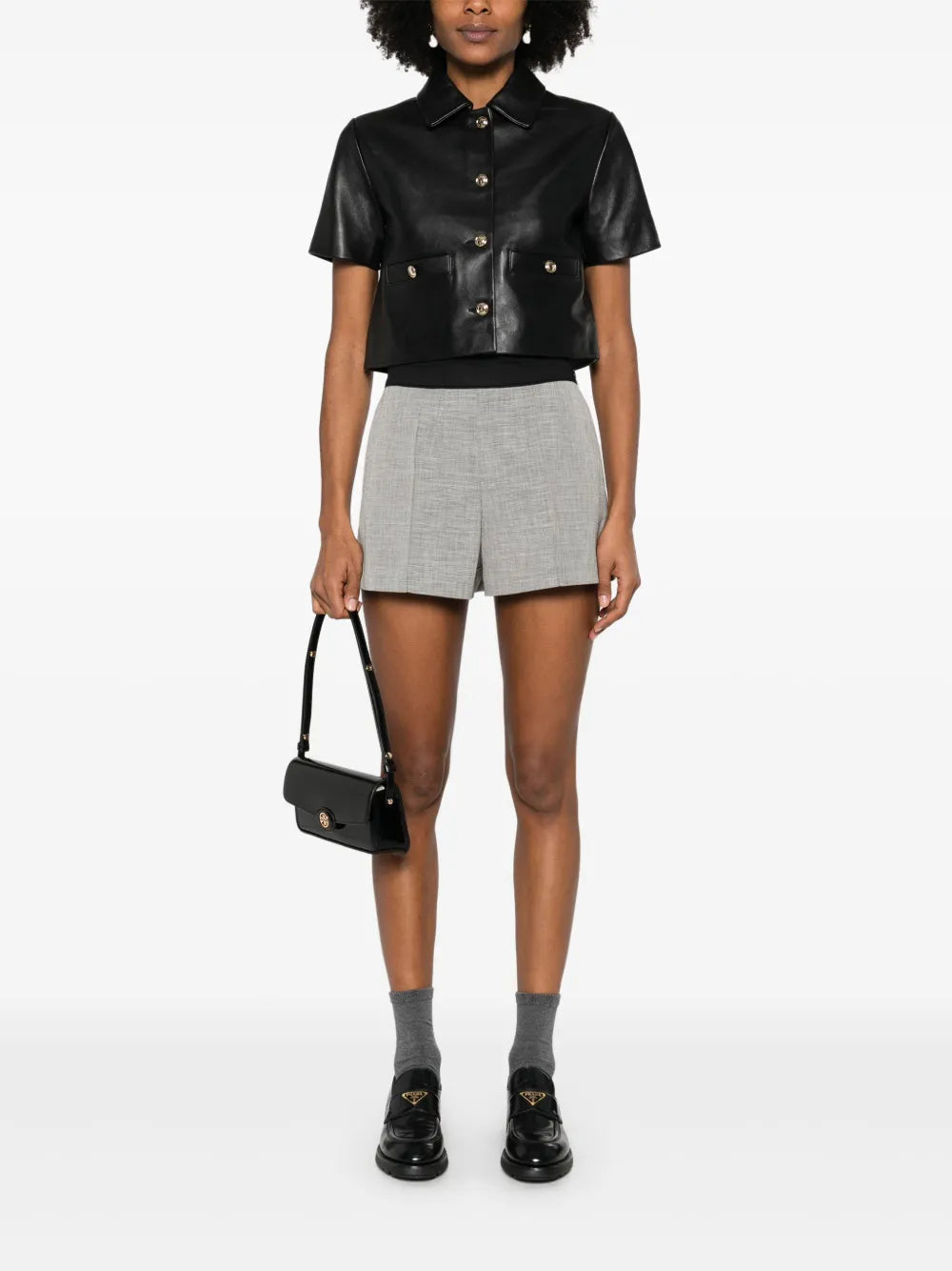 Dart-Detail Shorts