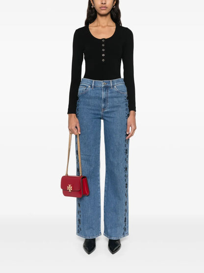 Beaded Jeans
