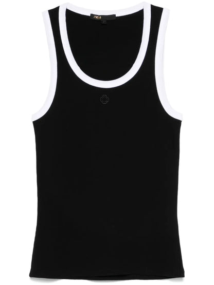 Clover-Motif Tank Top