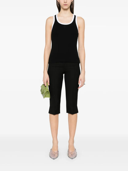 Clover-Motif Tank Top