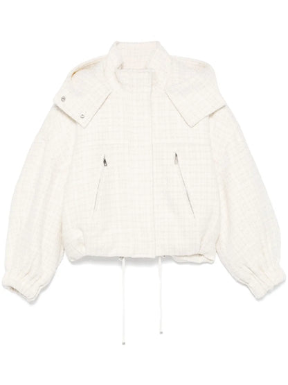 Tweed Puffer Jacket