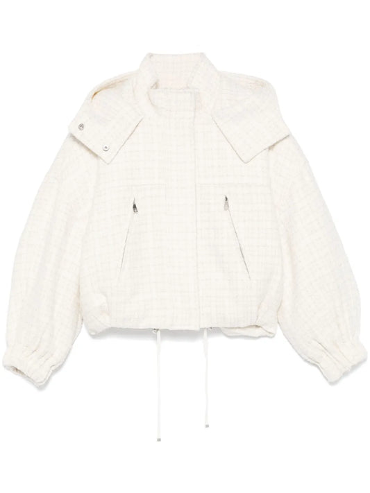 Tweed Puffer Jacket
