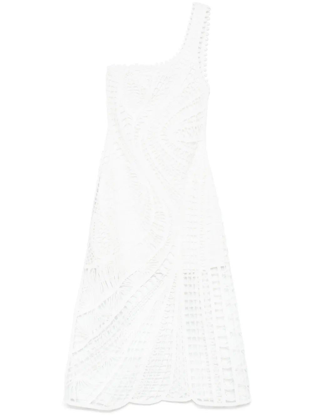 One-Shoulder Midi Dress
