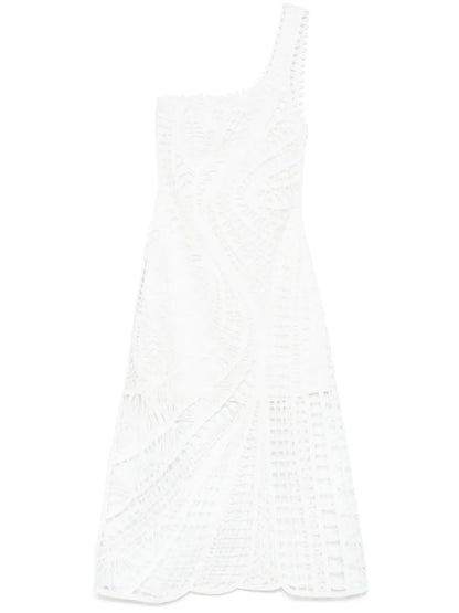 One-Shoulder Midi Dress
