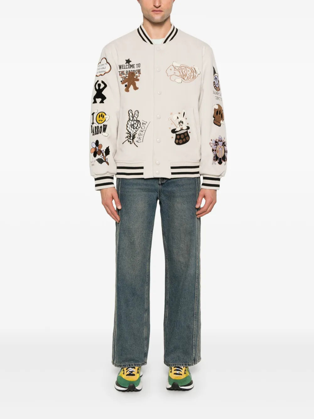 Embroidred College Jacket