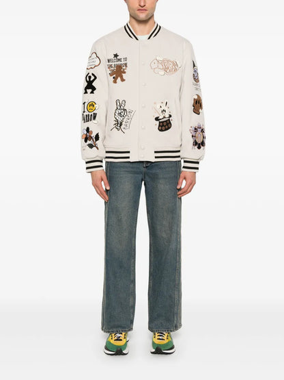 Embroidred College Jacket