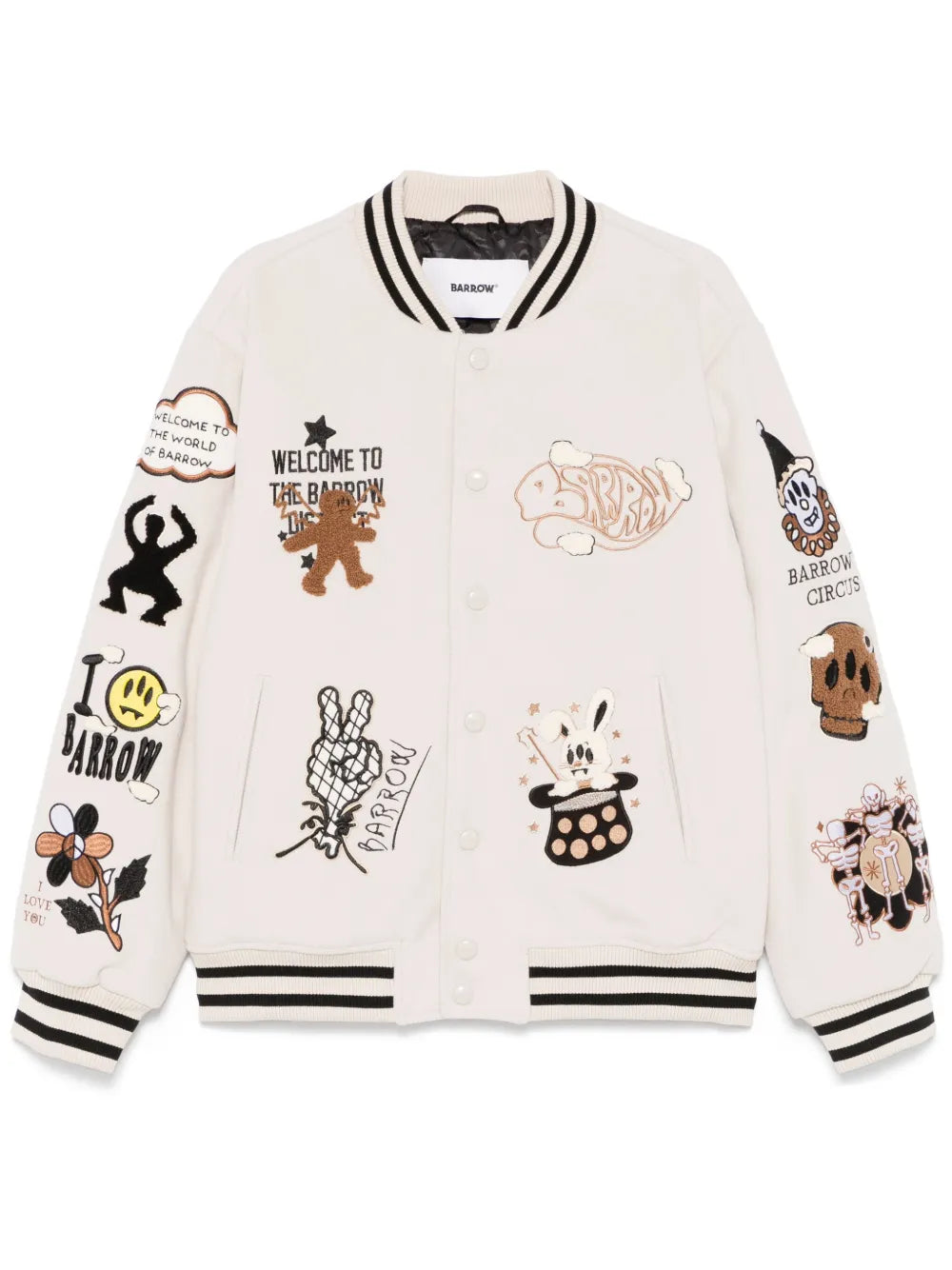 Embroidred College Jacket