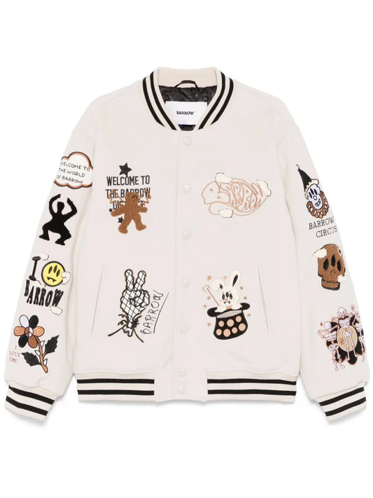 Embroidred College Jacket
