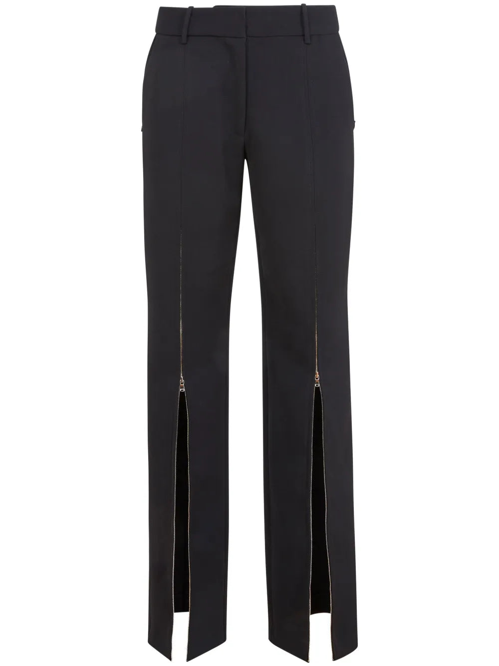 Zip-Up Split Trousers