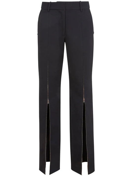 Zip-Up Split Trousers