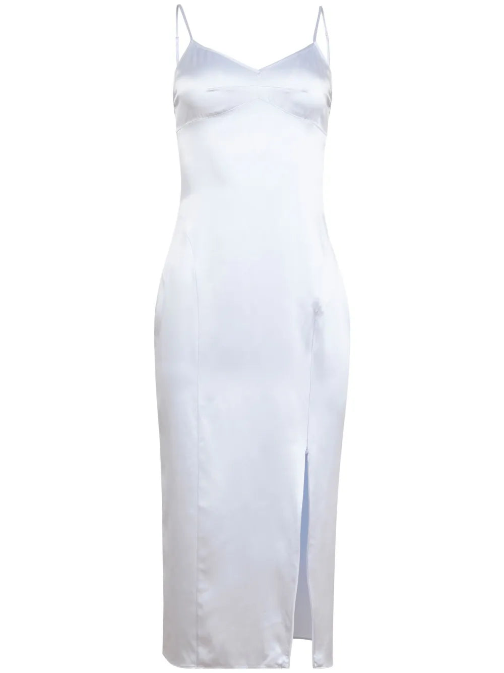Front-Slit Slip Dress