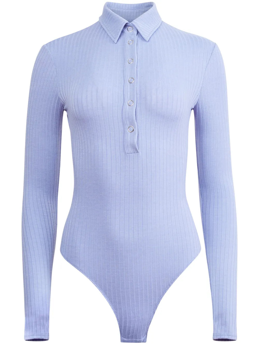 Ribbed-Knit Bodysuit