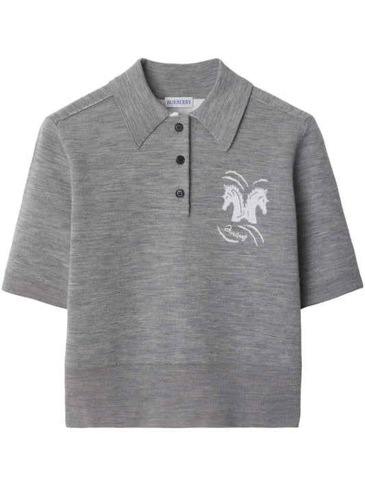 Mirrored Horse Polo Shirt