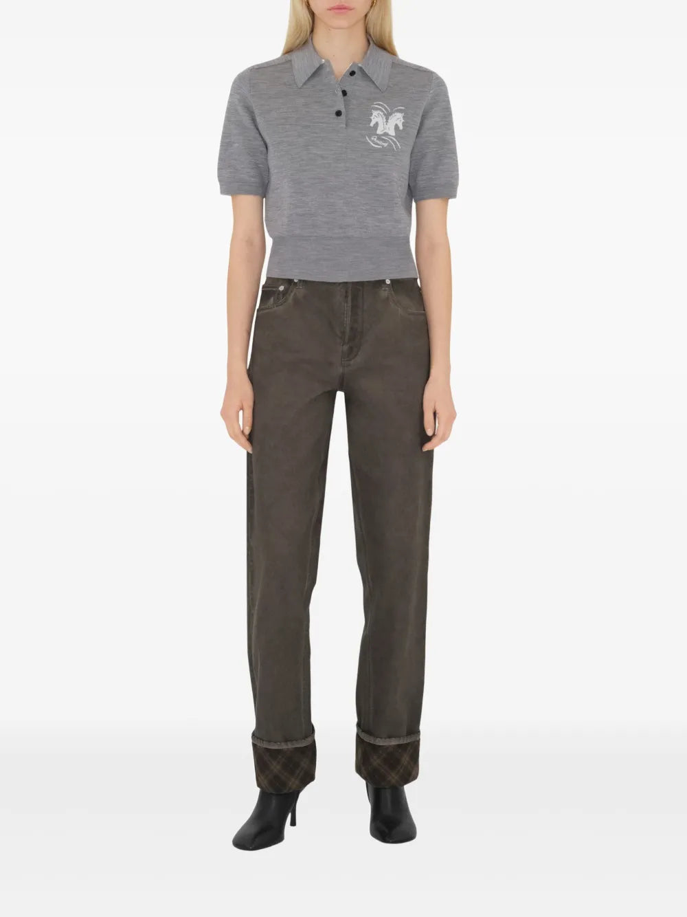 Mirrored Horse Polo Shirt
