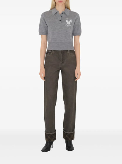 Mirrored Horse Polo Shirt
