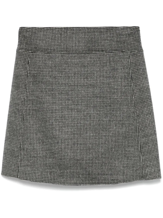 Stone Mini Skirt