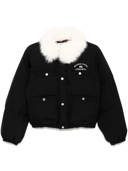 Logo-Embroidered Puffer Jacket