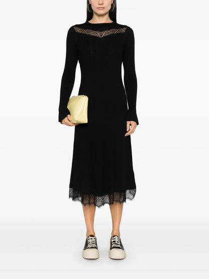 Wool Midi Dress