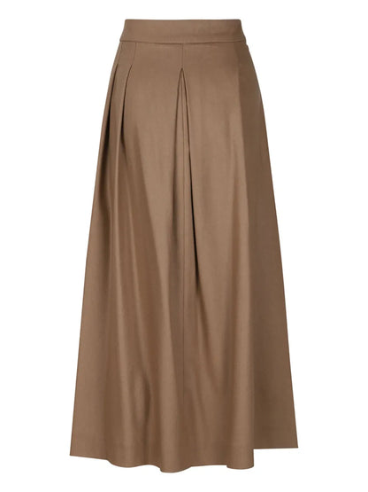 Pleated Midi Skit