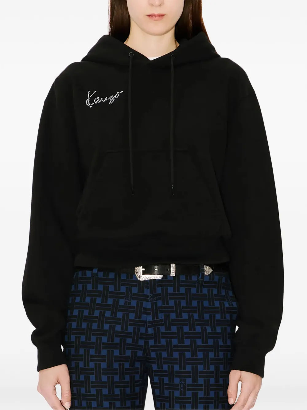 Star Tiger Embroidered Hoodie