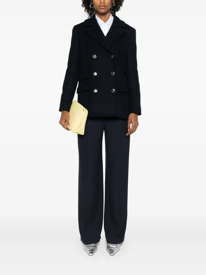 Felted-Finish Peacoat