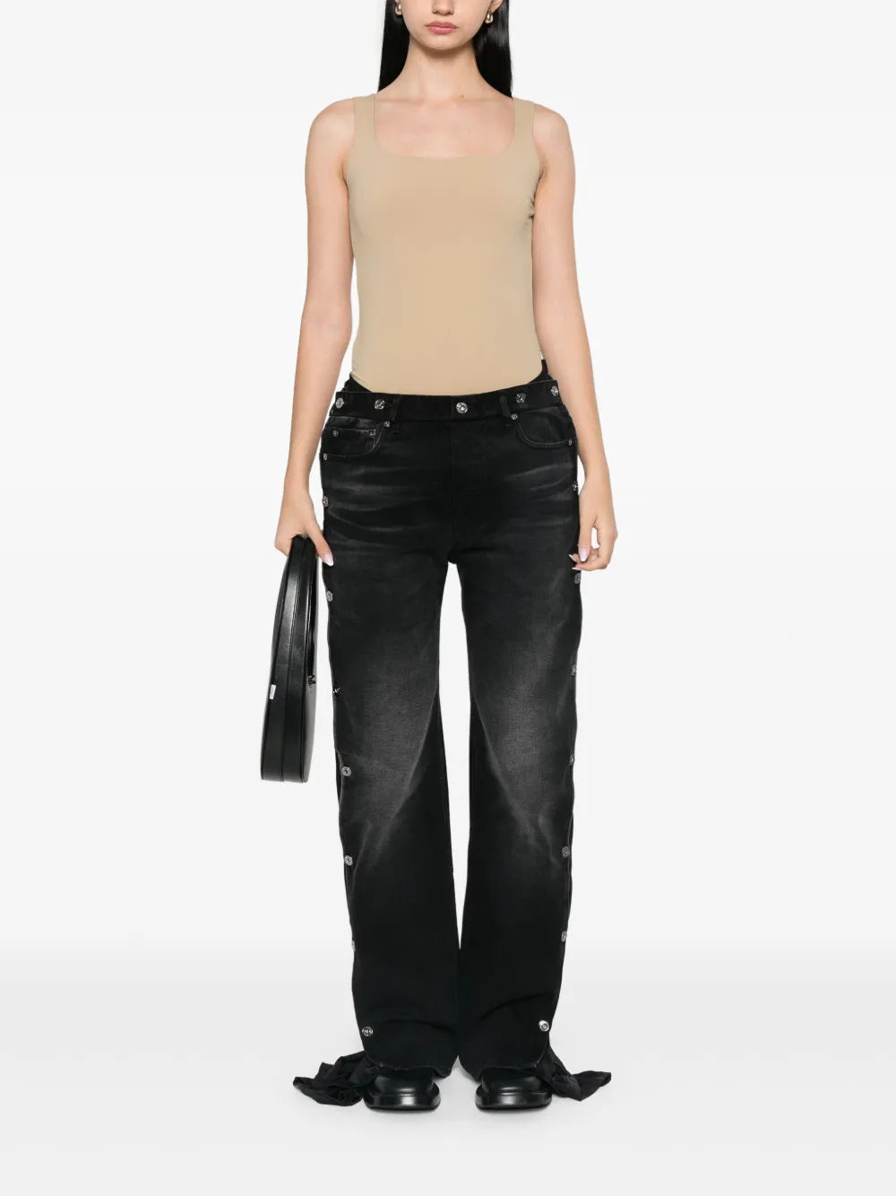 Square-Neck Bodysuit