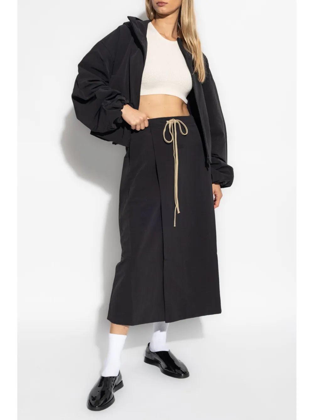 Wrap Midi Skirt