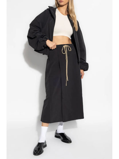 Wrap Midi Skirt