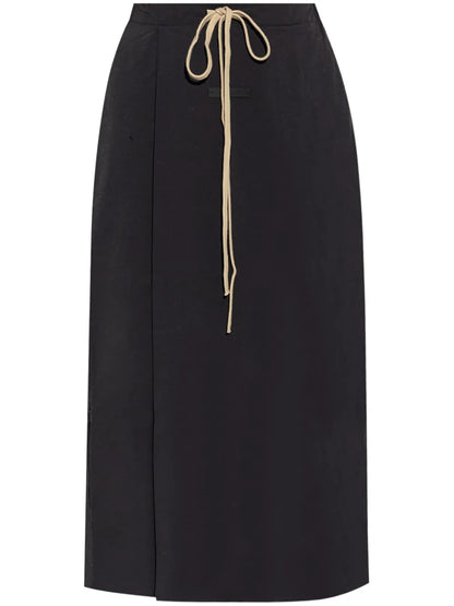 Wrap Midi Skirt