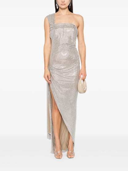 Crystal-Embellished Gown
